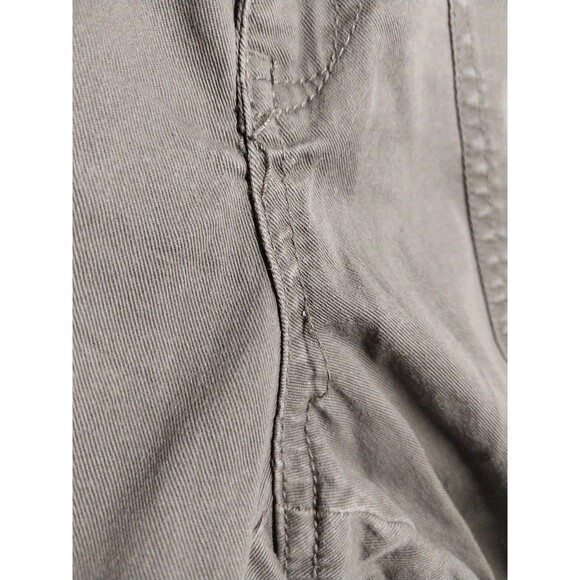 SO Juniors Womens Size 7 Capri Pants Khaki Brown Wear It Declare It Cute Comfy - Picture 5 of 13